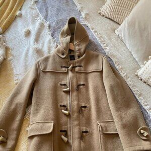 Vintage Men's Gloverall Wool Duffle Coat - Beige